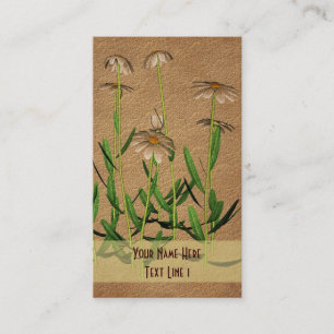 Daisies Floral Business Card