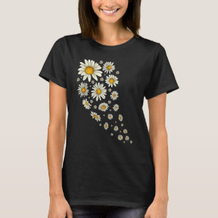Daisies Flower Blossoms Nature Gardener Daisy T-Shirt