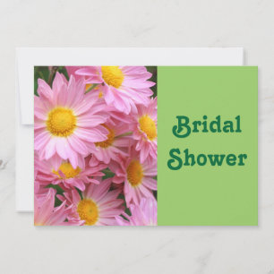 Daisies Flower Bridal Wedding Shower Invitation