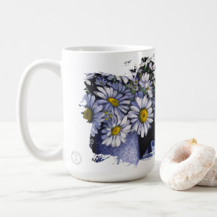 Daisies flower Let your dream blossom mug