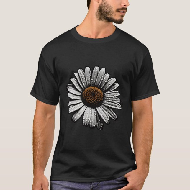 Daisies Flower T-Shirt (Front)