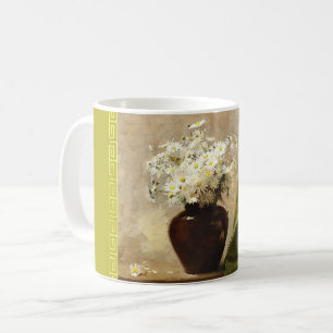 Daisies in a vase, Paul Fisher Coffee Mug