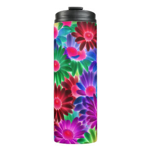 Daisies in Reverse #76 - Thermal Tumbler