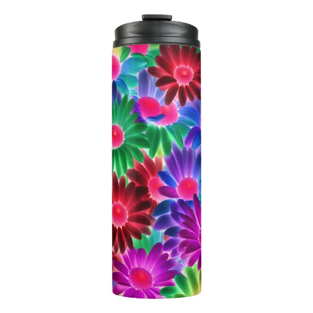 Daisies in Reverse #76 -  Thermal Tumbler (Front)