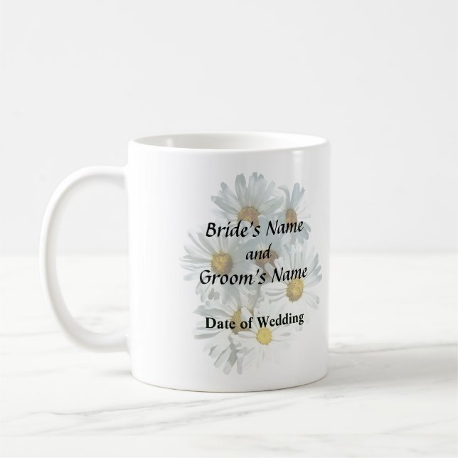 Daisies in Sunshine Coffee Mug (Left)