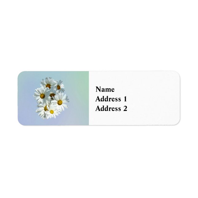 Daisies in Sunshine II Return Address Label (Front)