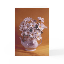 Daisies In Teapot All Occasion Card