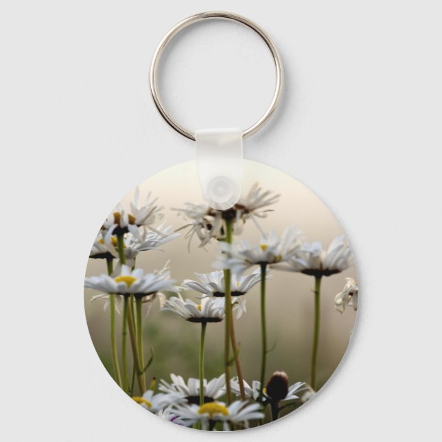 Daisies In The Fog Keychain (Front)