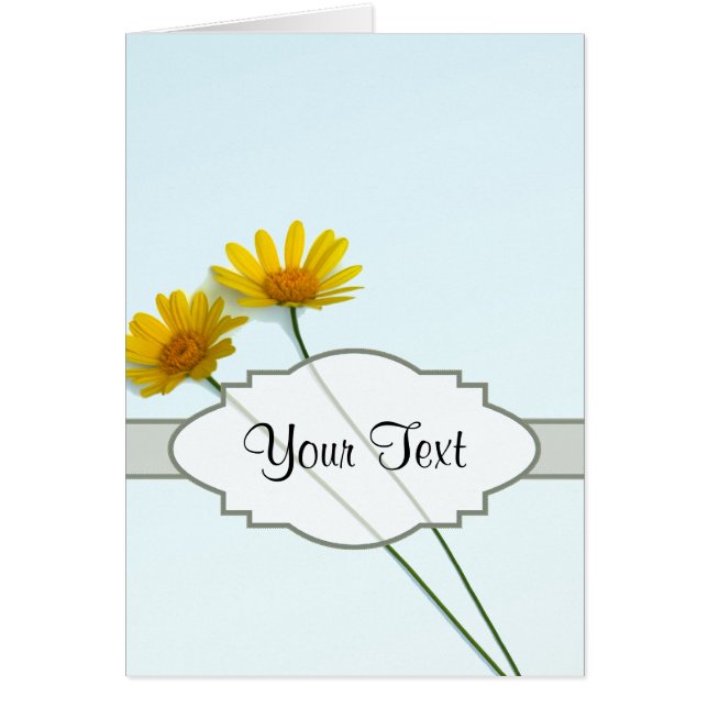 Daisies in the Sky Nametag (Front)