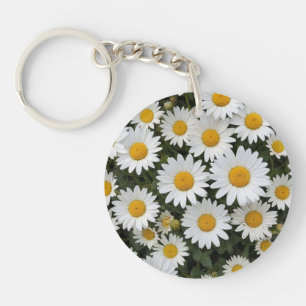 Daisies Keychain 