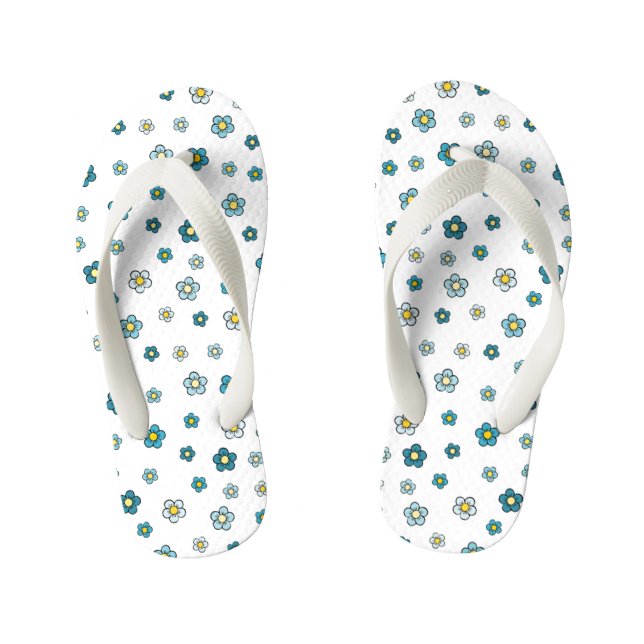 Daisies Kid's Thongs (Footbed)