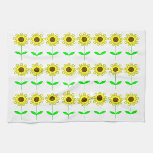 Daisies Kitchen Towel