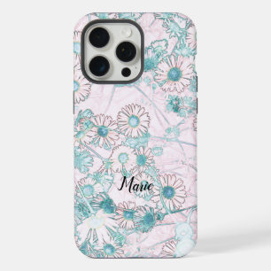 Daisies meadow pattern iPhone 15 pro max case