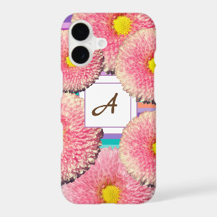 Daisies Monogram iPhone Case