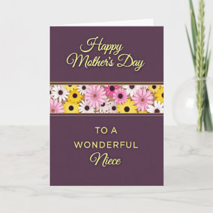 Daisies Mothers Day Card
