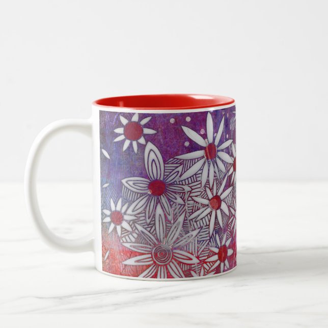 daisies mug (Left)