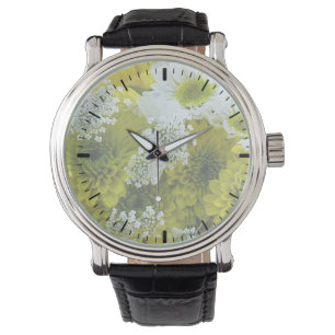 Daisies, Mums and Queen Anne's Lace Bouquet Watch