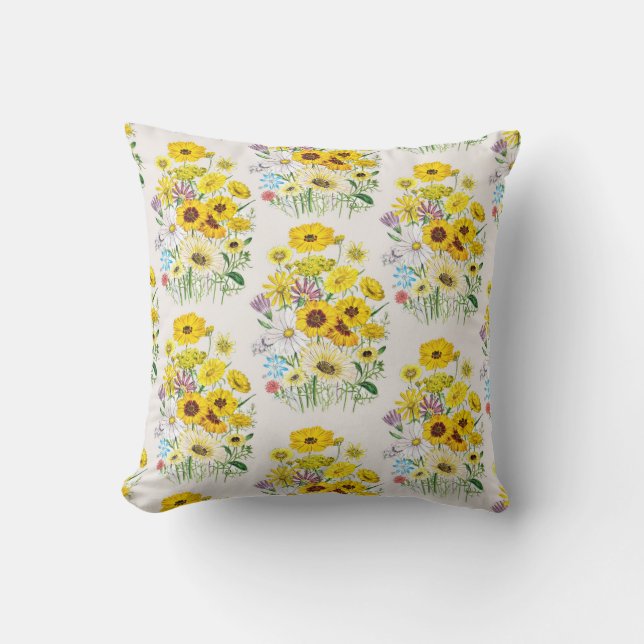 Daisies Pillow (Front)