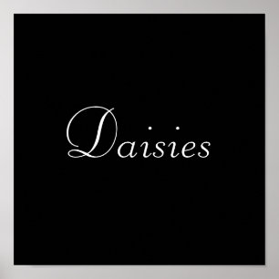 Daisies Poster