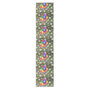Daisies Rustic Barn Board Party Balloons Birthday Short Table Runner