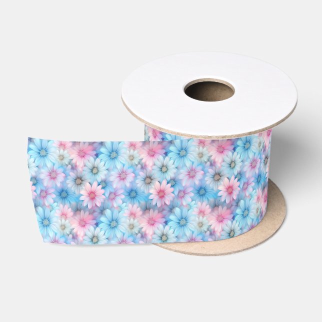 Daisies Satin Ribbon (Spool)
