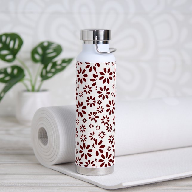 Daisies Simple Stylish  Water Bottle (Yoga)