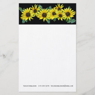 Daisies Stationery