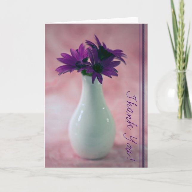 Daisies Thank You Card (Front)