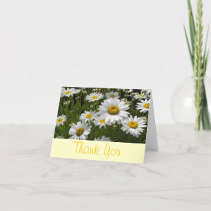 Daisies Thank You Card
