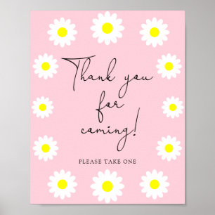 Daisies \ Thank you for coming Poster