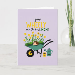 Daisies Wheelbarrow Mothers Day Card