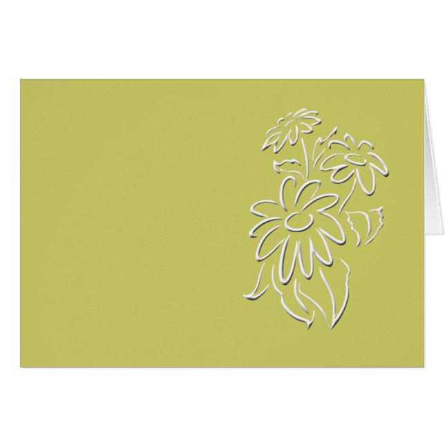 daisies white (Front Horizontal)