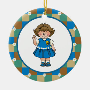 Daisy1 Ceramic Ornament