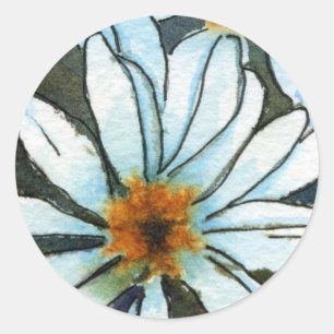 "Daisy 1" Floral Sticker