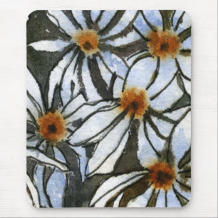 "Daisy #2" Floral Mousepad