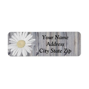 Daisy Address Labels