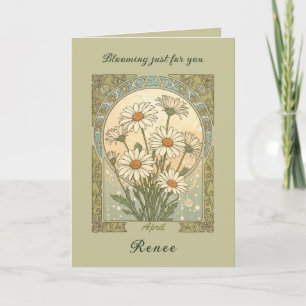 Daisy April's Heavenly Flowers Card