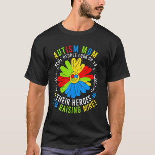 Daisy Autism Awareness Puzzles Autism Mum I'm Rais T-Shirt