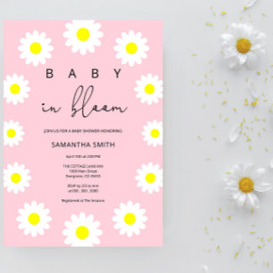 Daisy - Baby in bloom Invitation
