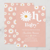 Daisy Baby Shower Bohemian Floral Chic Baby Shower