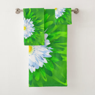 Daisy Bath Towel Set