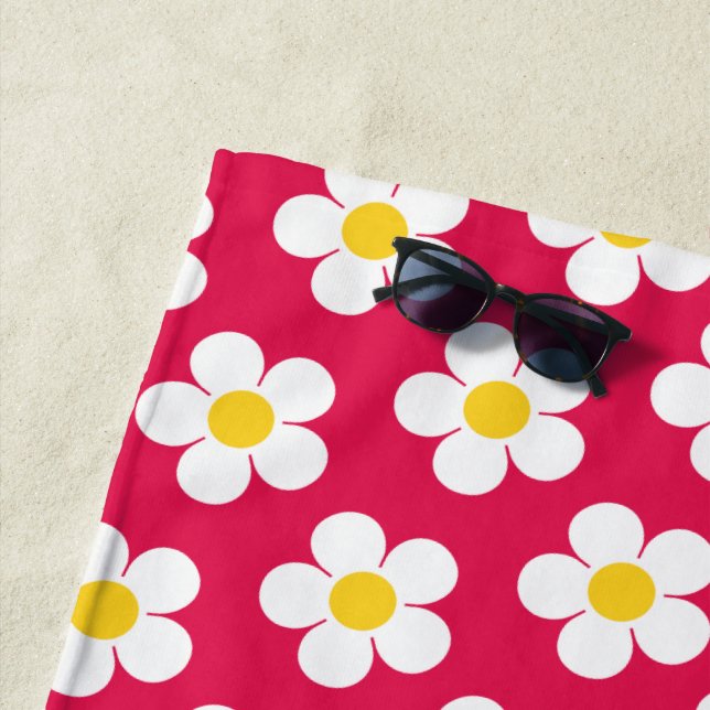 Daisy Beach Towel (In Situ)