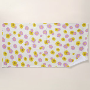 Daisy beach Towel