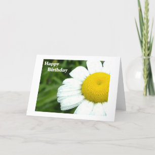 Daisy Birthday Card