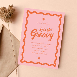 Daisy Birthday Party Invitation