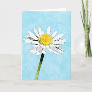 Daisy Blank Card