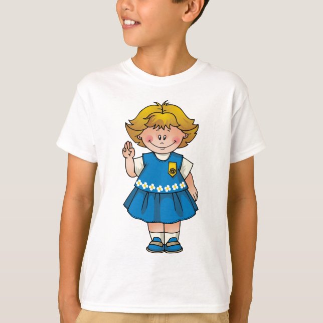 Daisy Blonde T-Shirt (Front)