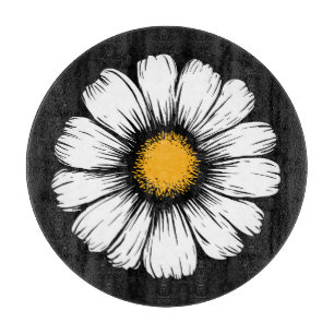 Daisy Bloom Cutting Board