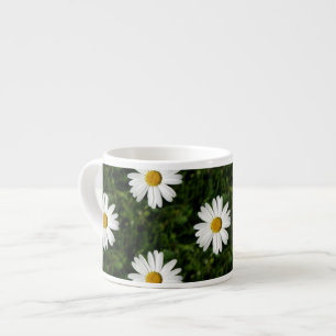 Daisy Bloom seamless pattern + your ideas Espresso Cup