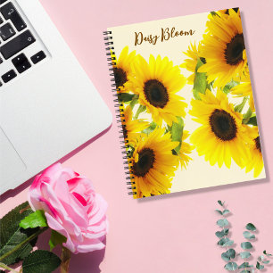 Daisy Bloom Spiral Notebook
